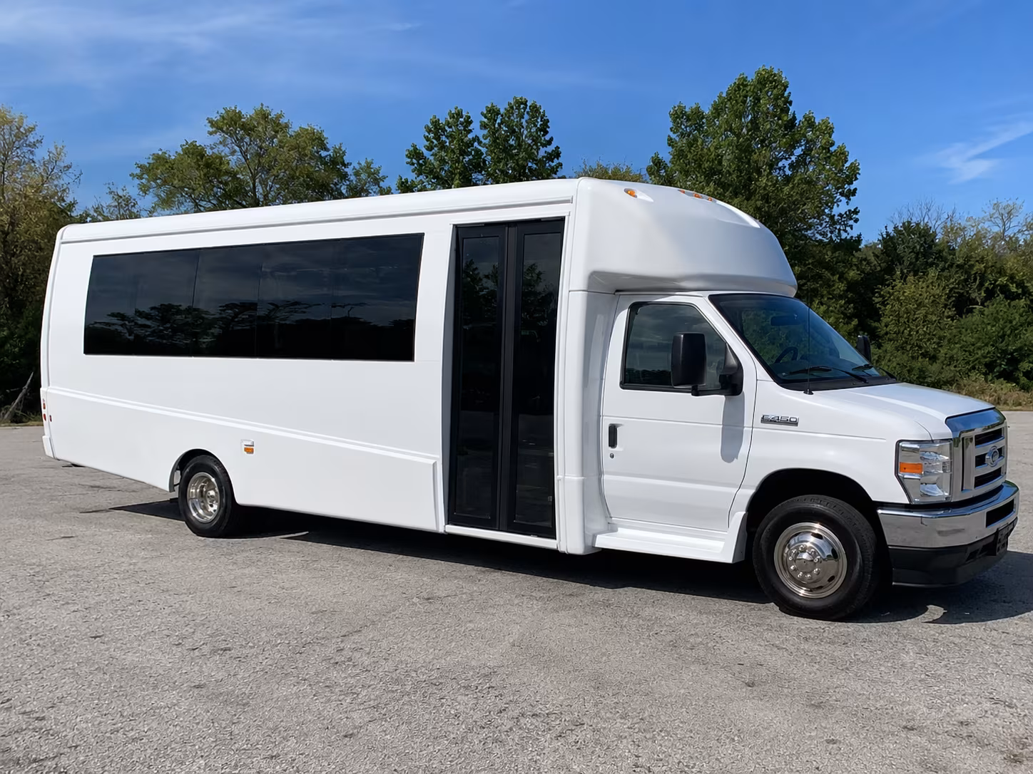 Interior of a party bus rental serving Spokane