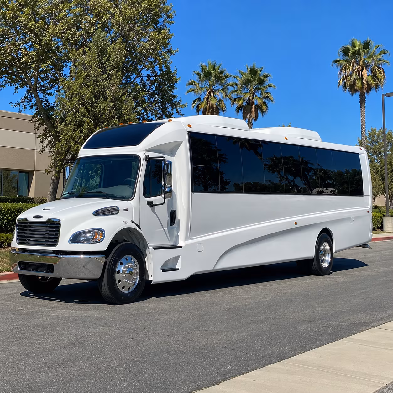 Spokane Airport Shuttle & Transportation party bus interior
