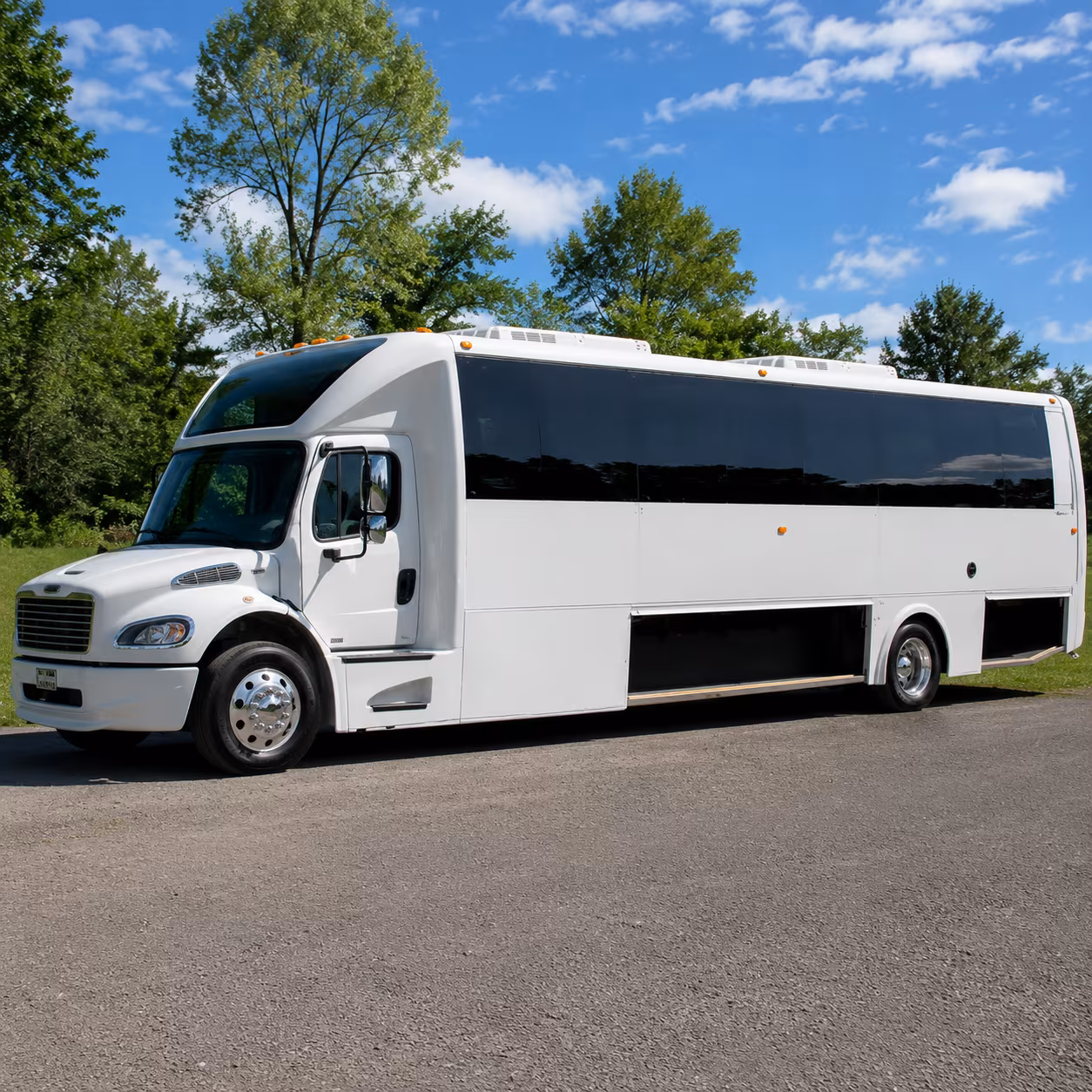 Spokane Birthday, Sweet 16, & Quinceañera Transportation party bus interior