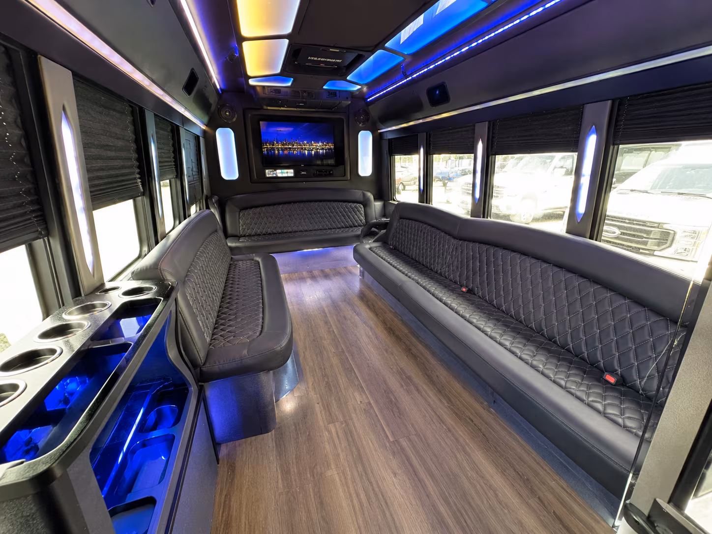 Spokane Concert & Music Festival Transportation party bus exterior