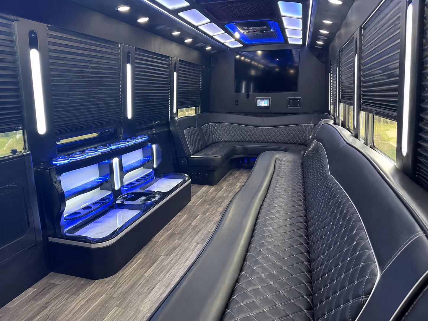 Spokane Concert & Music Festival Transportation party bus exterior
