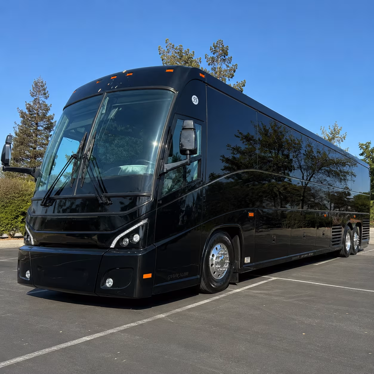 Spokane Corporate Transportation party bus exterior