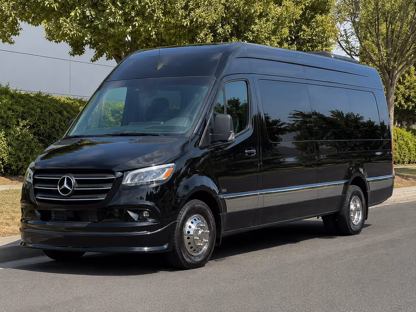 Spokane School Event Transportation party bus exterior