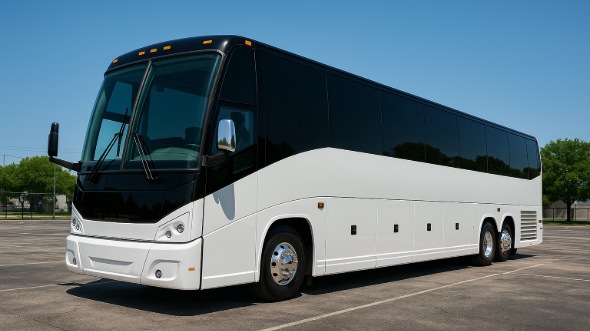 Exterior of Charter Bus Company Spokane's 48 Passenger Charter Bus in Spokane